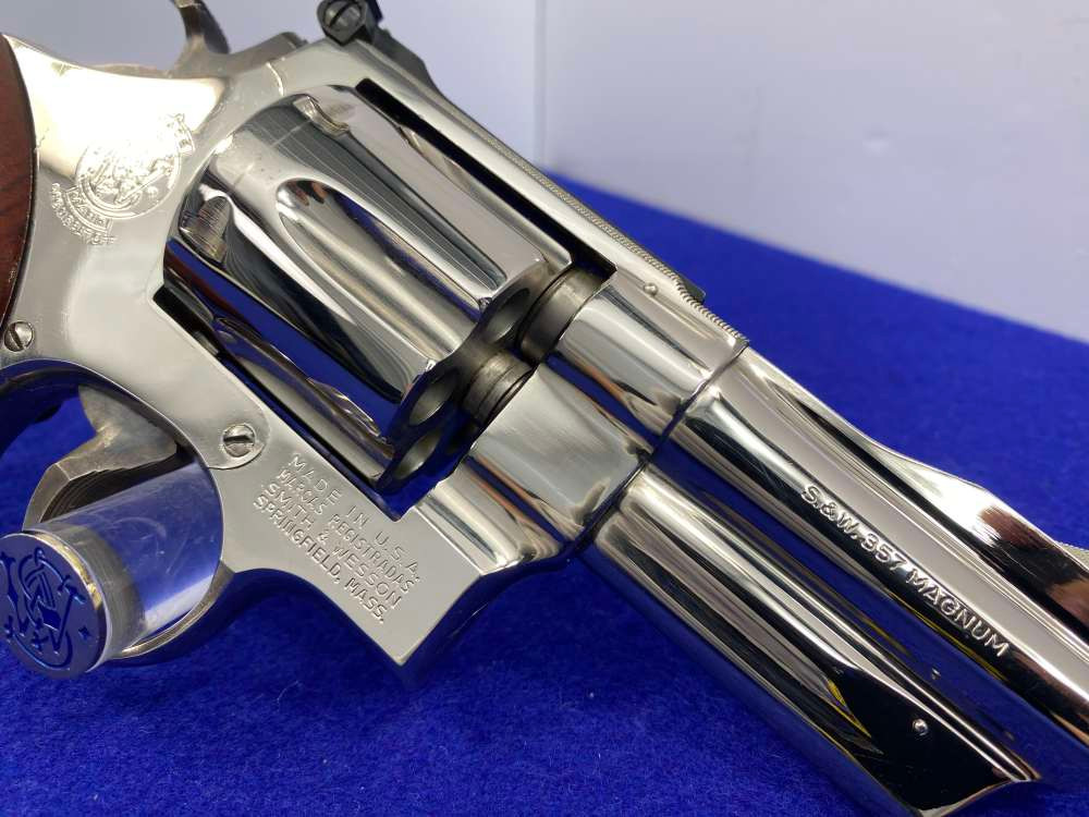 1973 Smith Wesson 27-2 357Mag Nickel 3.5