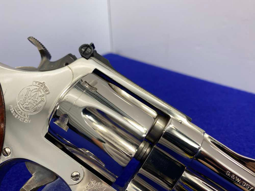1973 Smith Wesson 27-2 357Mag Nickel 3.5