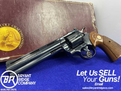 1975 Colt Python .357 Mag Blue 6