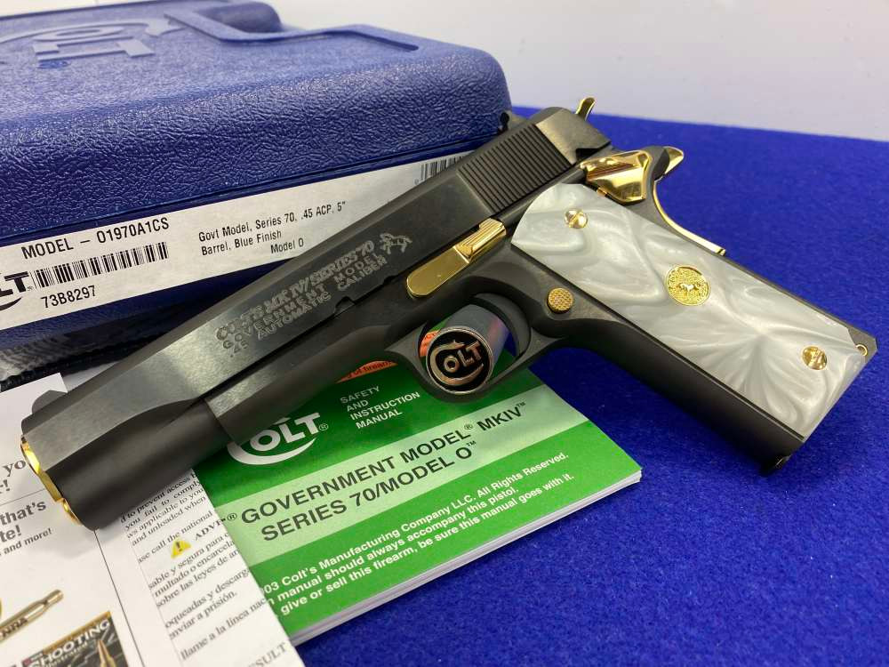 Colt .45 government models　コルト45ガバメント Colt's Manufacturing Combat Unit Government Model in 45 ACP with 5