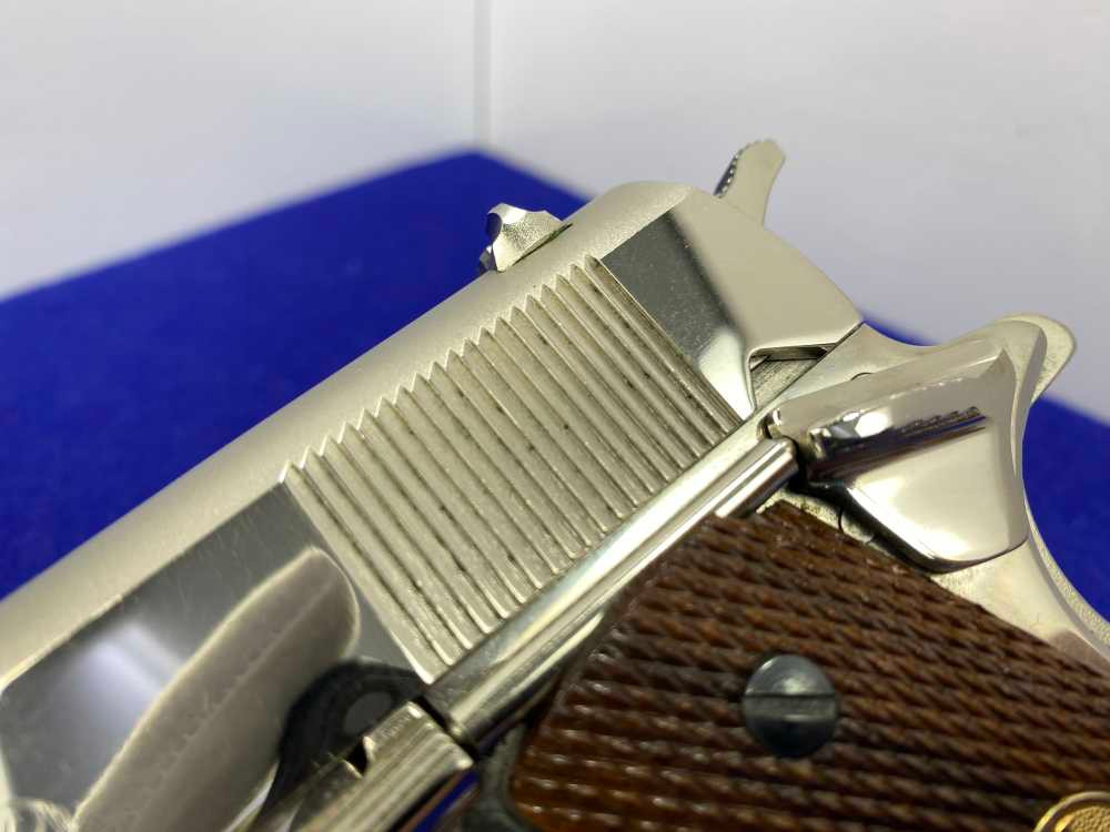 1981 Colt Government Series 70 .45acp *ABSOLUTELY GORGEOUS NICKEL