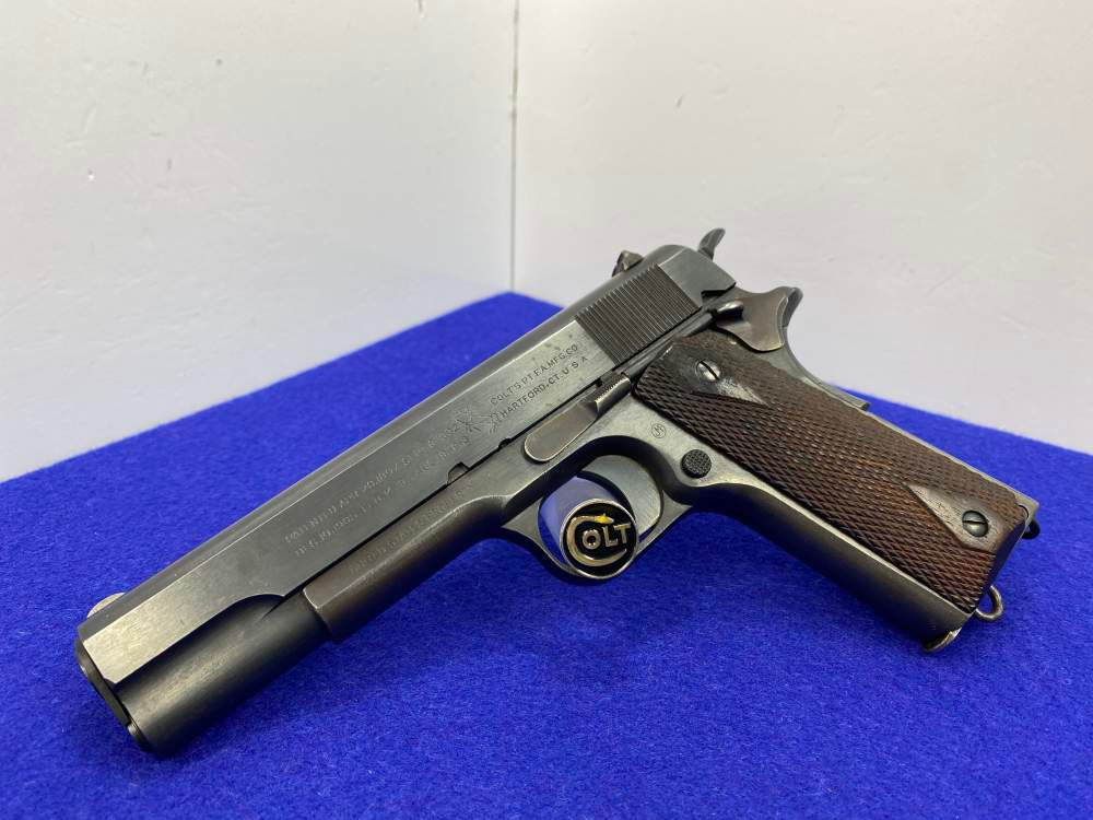 1918 Colt 1911 US Army .45 ACP Blue 5