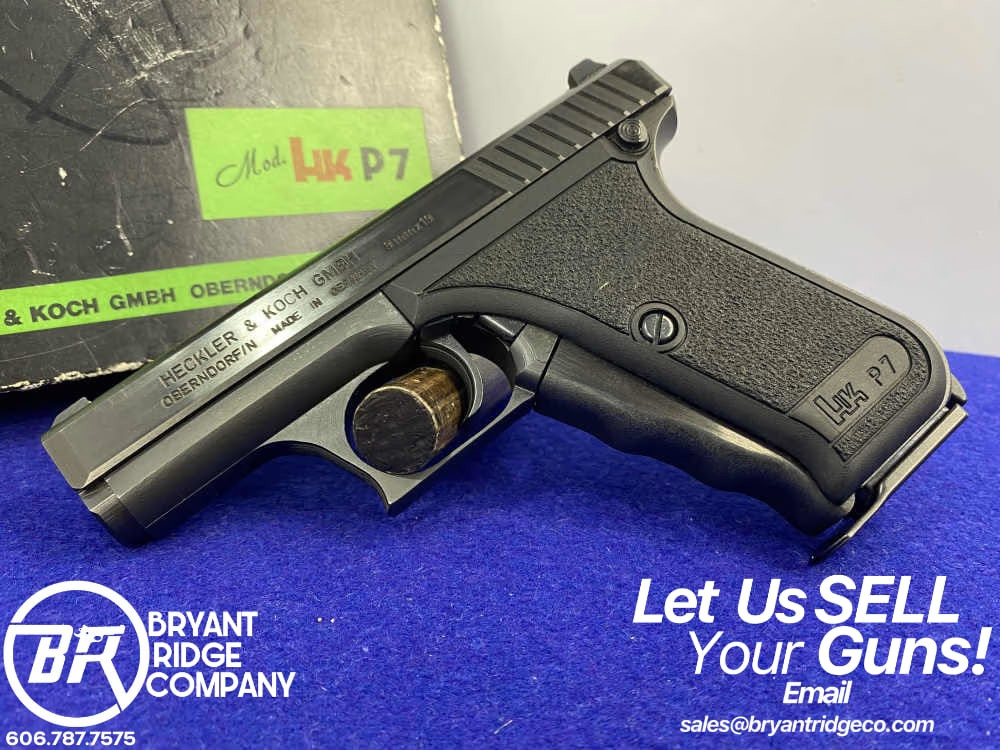 1981 Heckler&Koch P7 PSP 9mm *HIGHLY-SOUGHT AFTER UNISSUED SQUEEZE
