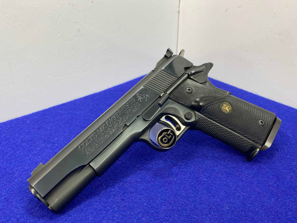 1977 Colt National Match Gold Cup .45ACP 5