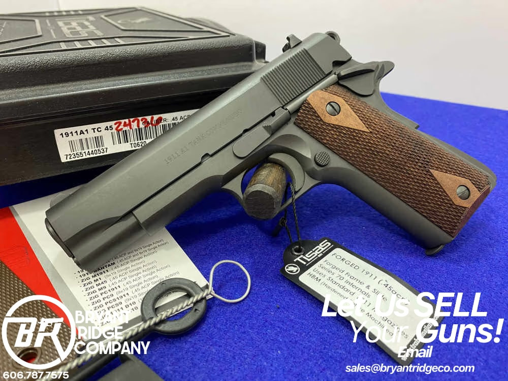 Tisas 1911 A1 Tanker Commander .45ACP Park 4.25