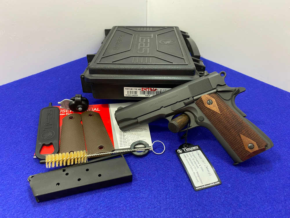Tisas 1911 A1 Tanker Commander .45ACP Park 4.25