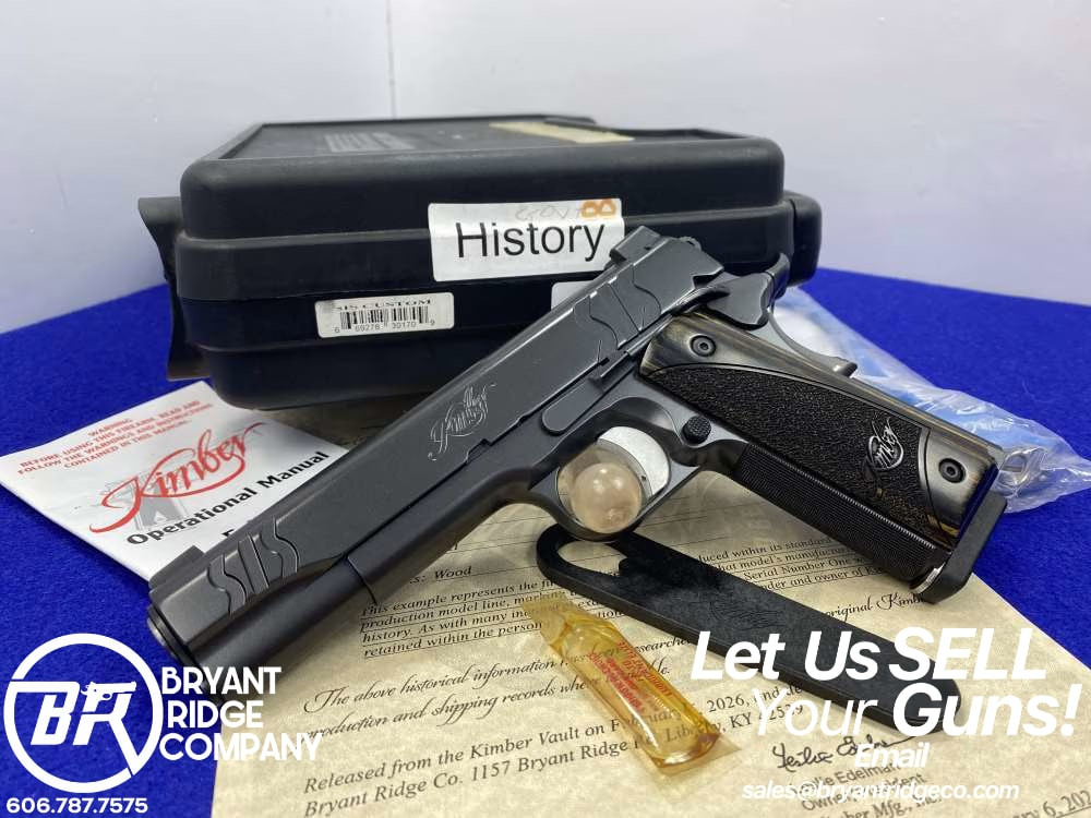 Kimber SIS Custom .45ACP -FIRST SERIALIZED EXAMPLE- #KSIS001