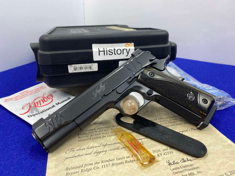 Kimber SIS Custom .45ACP -FIRST SERIALIZED EXAMPLE- #KSIS001