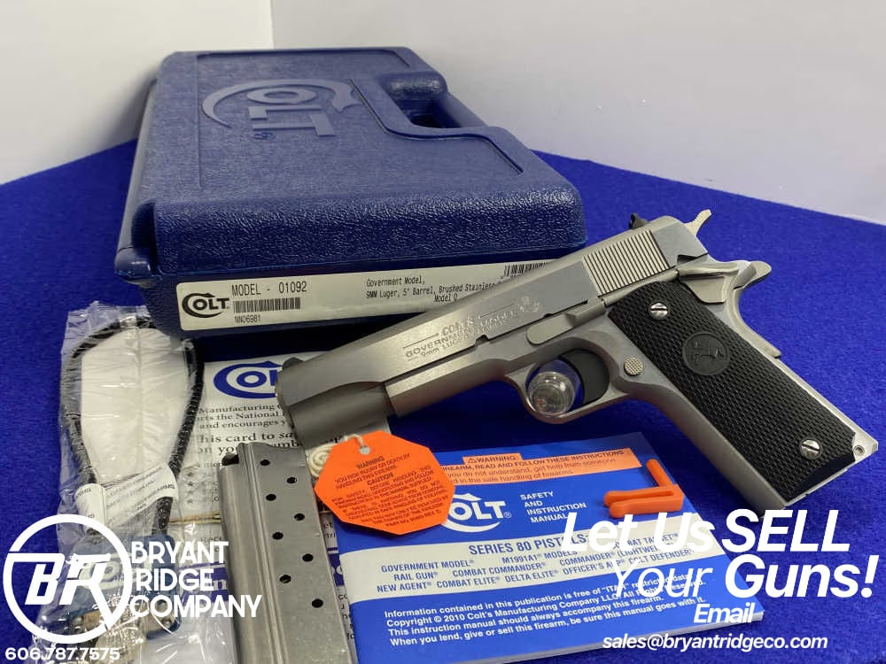 Colt Government Model 9mm Luger 5