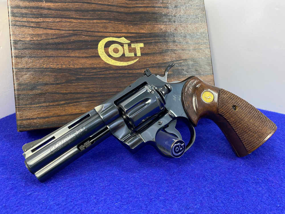 1977 Colt Python .357 Mag Blue 4