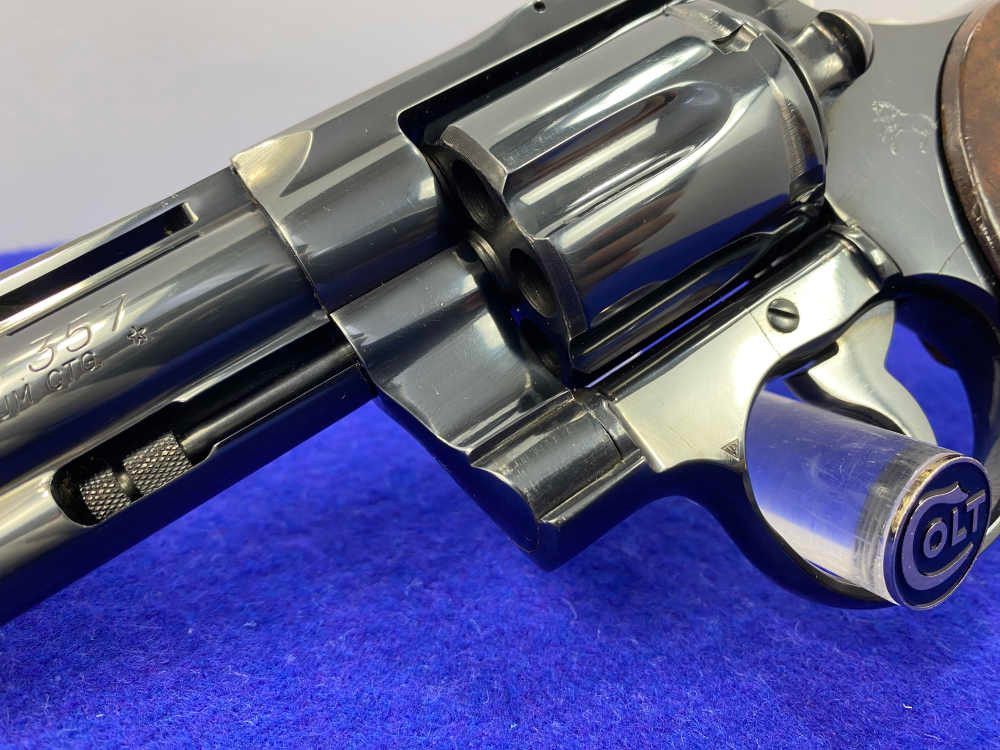 1977 Colt Python .357 Mag Blue 4