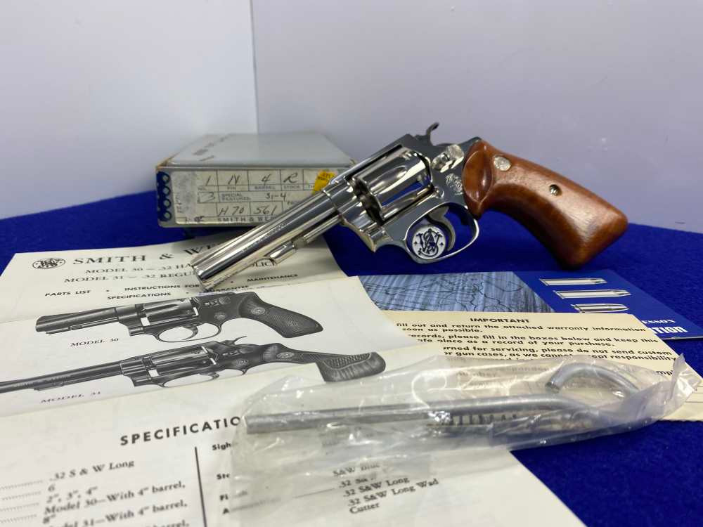 トイガン SMITH&WESSON Smith Wesson 30-1 .32 S&W Long Nickel 4