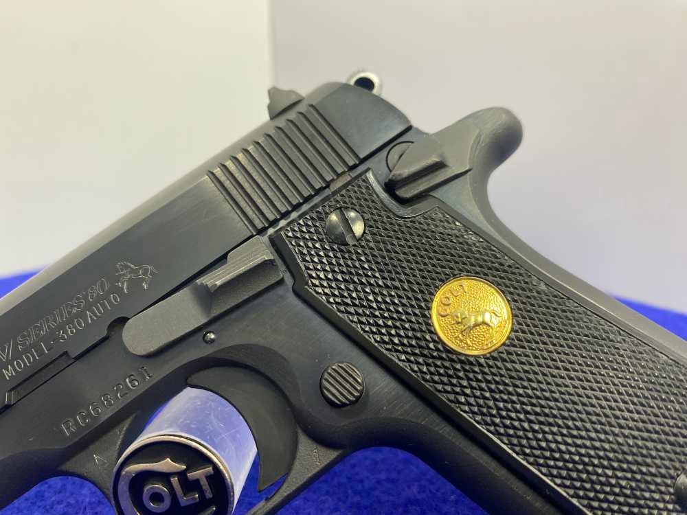 1987 Colt Government 380 .380 ACP Blue 3.25