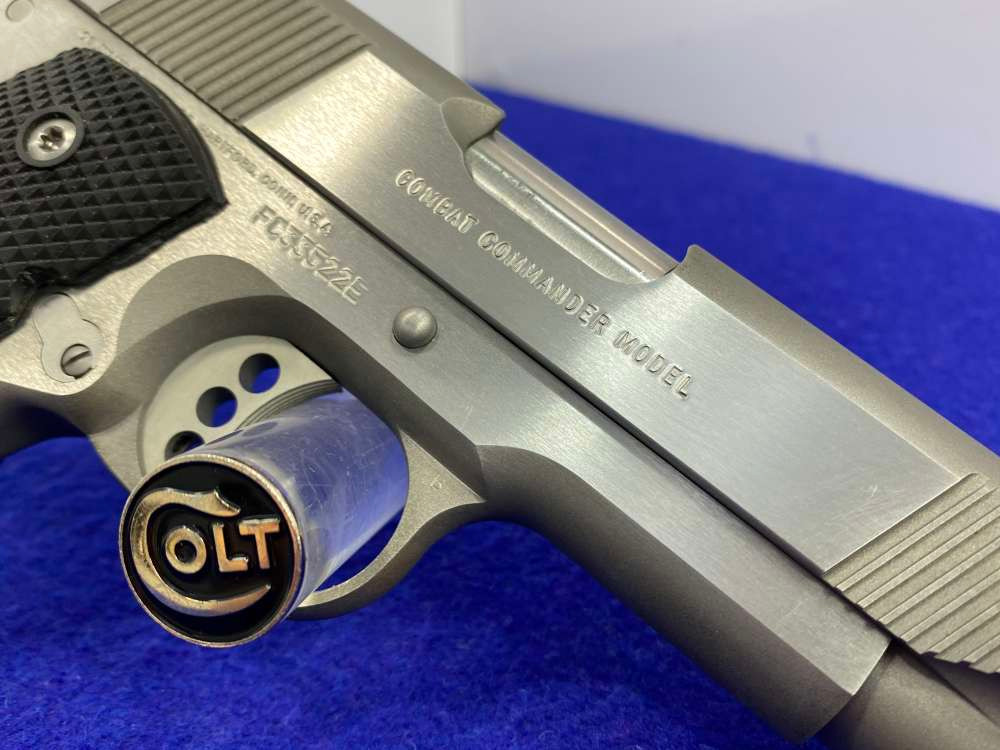 2013 Colt Combat Commander Enhanced .45ACP 4.25