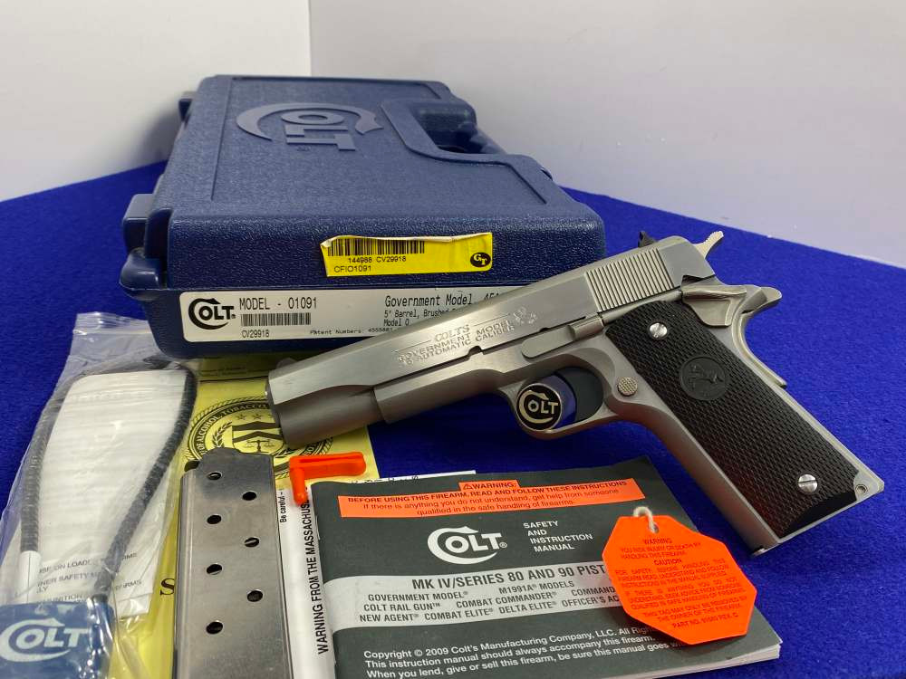 2010 Colt Government Series 80 .45 ACP 5