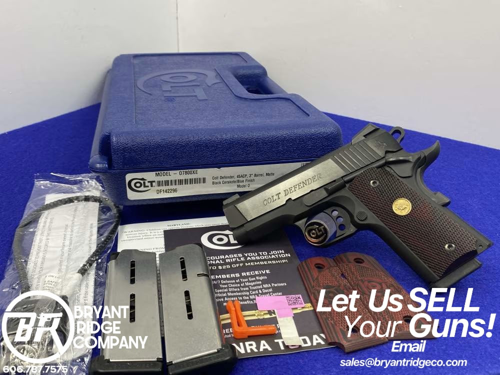 Colt Defender Lightweight .45ACP Cerakote 3