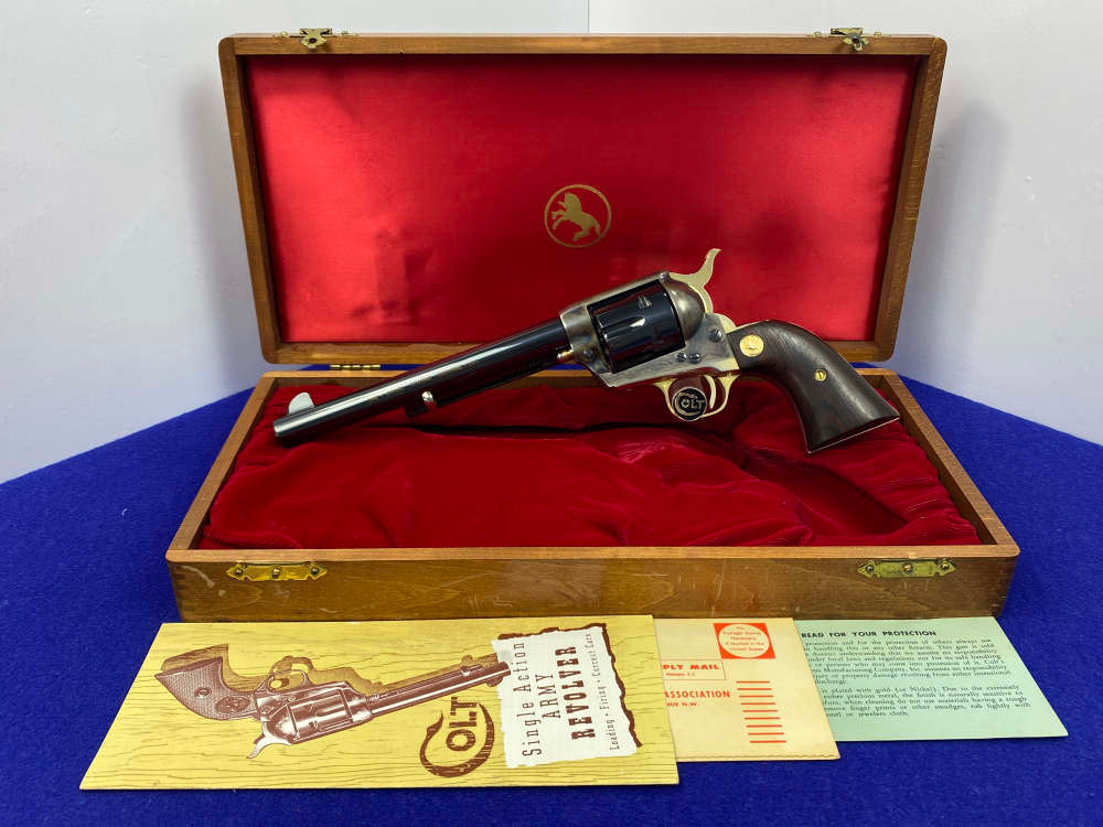 1964 Colt Single Action Army .45 *MONTANA TERRITORY CENTENNIAL* 1