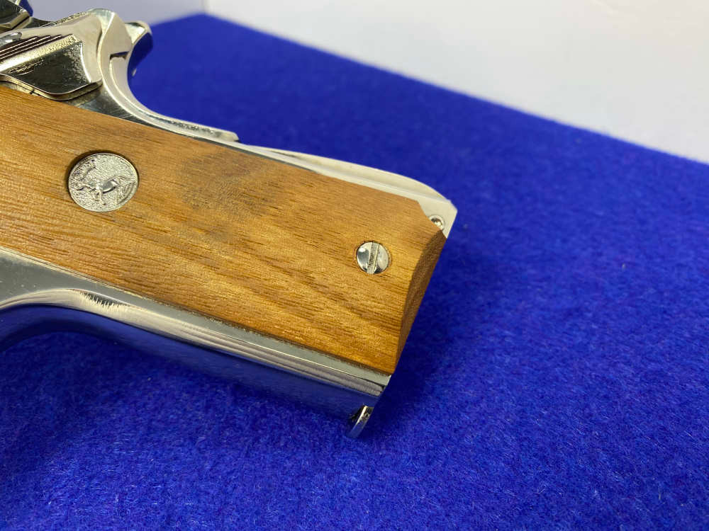 1984 Colt Combat Commander .45ACP *GORGEOUS BRIGHT NICKEL MODEL