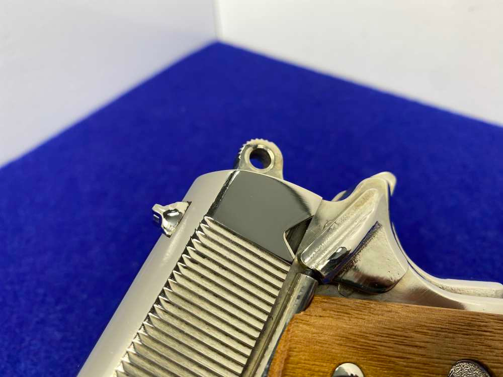 1984 Colt Combat Commander .45ACP *GORGEOUS BRIGHT NICKEL MODEL