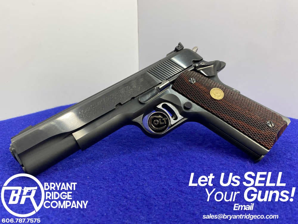 1982 Colt Gold Cup National Match .45 ACP Blue *TIMELESS MK IV