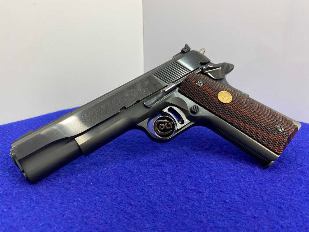 1982 Colt Gold Cup National Match .45 ACP Blue *TIMELESS MK IV