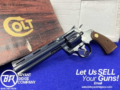 1976 Colt Python .357mag Blued 6