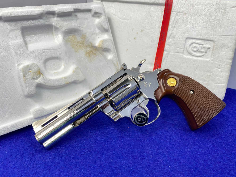 CAL.38 REVOLVER 2 or 4inches リボルバー ジャンク 1976 Colt Diamondback .38spl Nickel 4