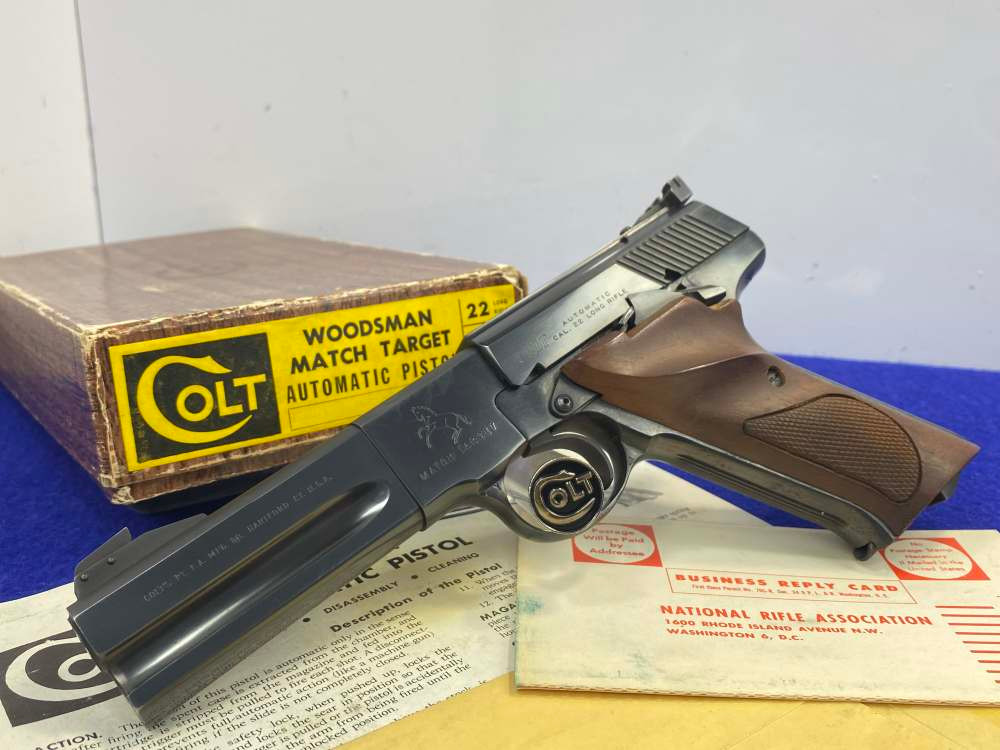 1962 Colt Woodsman Match Target .22LR *DESIRABLE THIRD SERIES