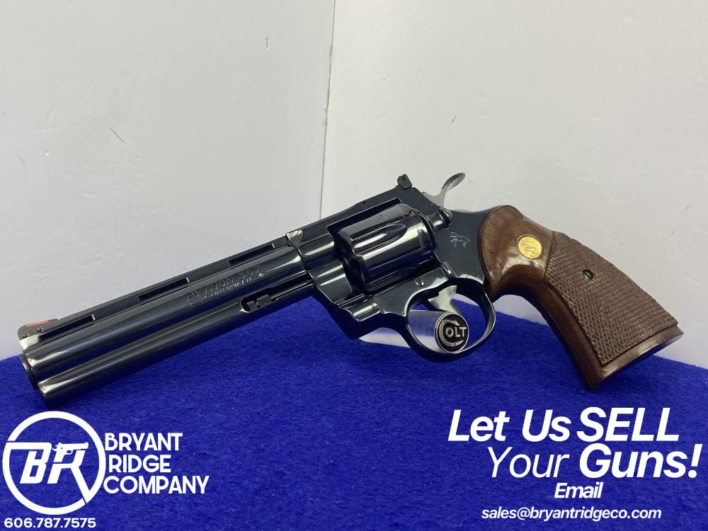 1981 Colt Python .357 Mag Blued 6