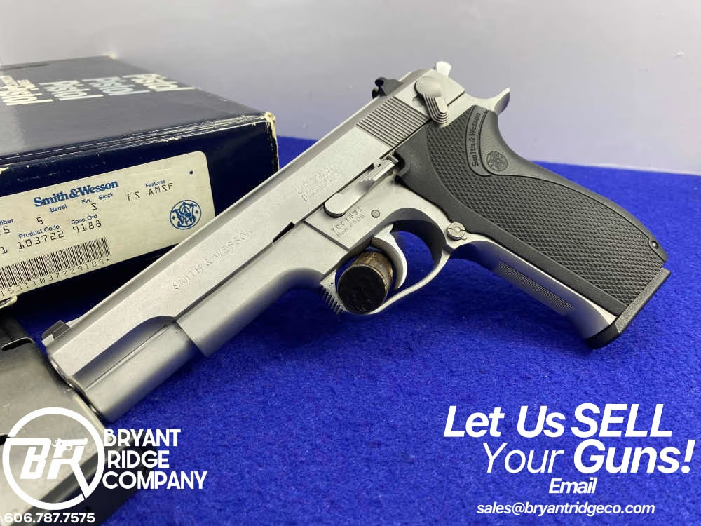 Smith Wesson 4506 .45 Stainless 5