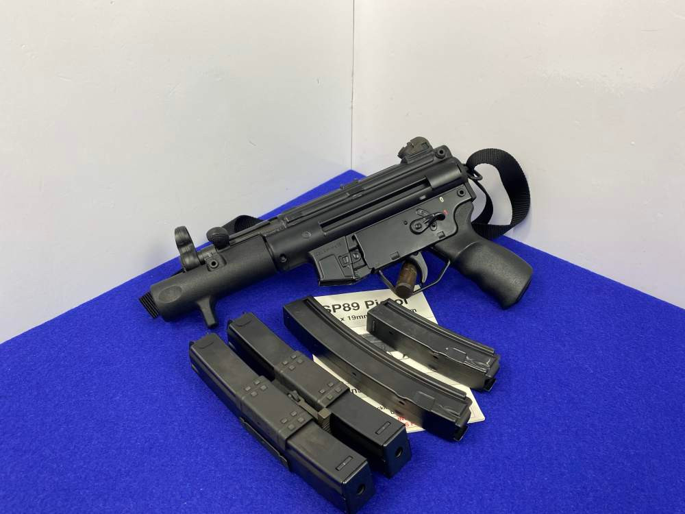 HISTORIC FIRST YEAR Heckler & Koch SP89 9mm *HIGHLY COVETED PRE