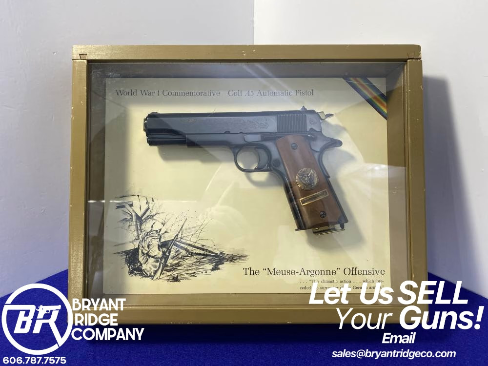 1967 Colt 1911 WWI Government .45 *SCARCE MEUSE ARGONNE
