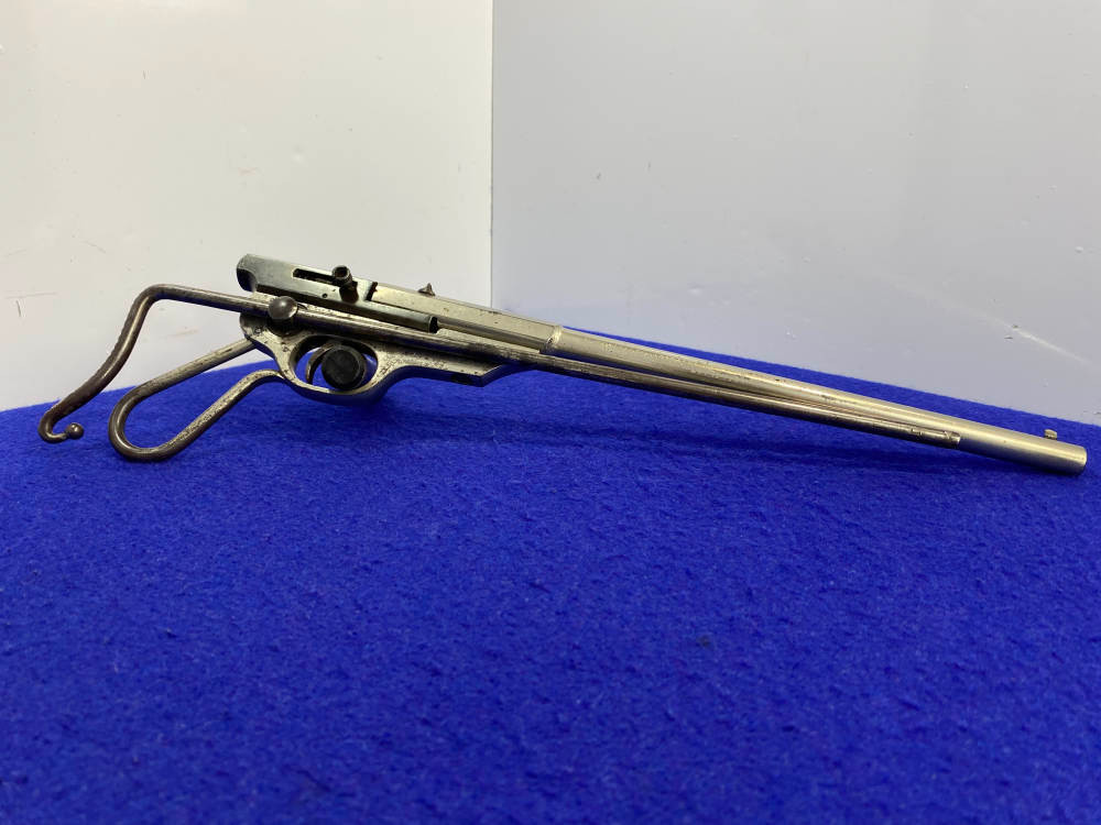 H.M. Quackenbush Bicycle Rifle .22 S,L,LR Nickel *SCARCE SINGLE
