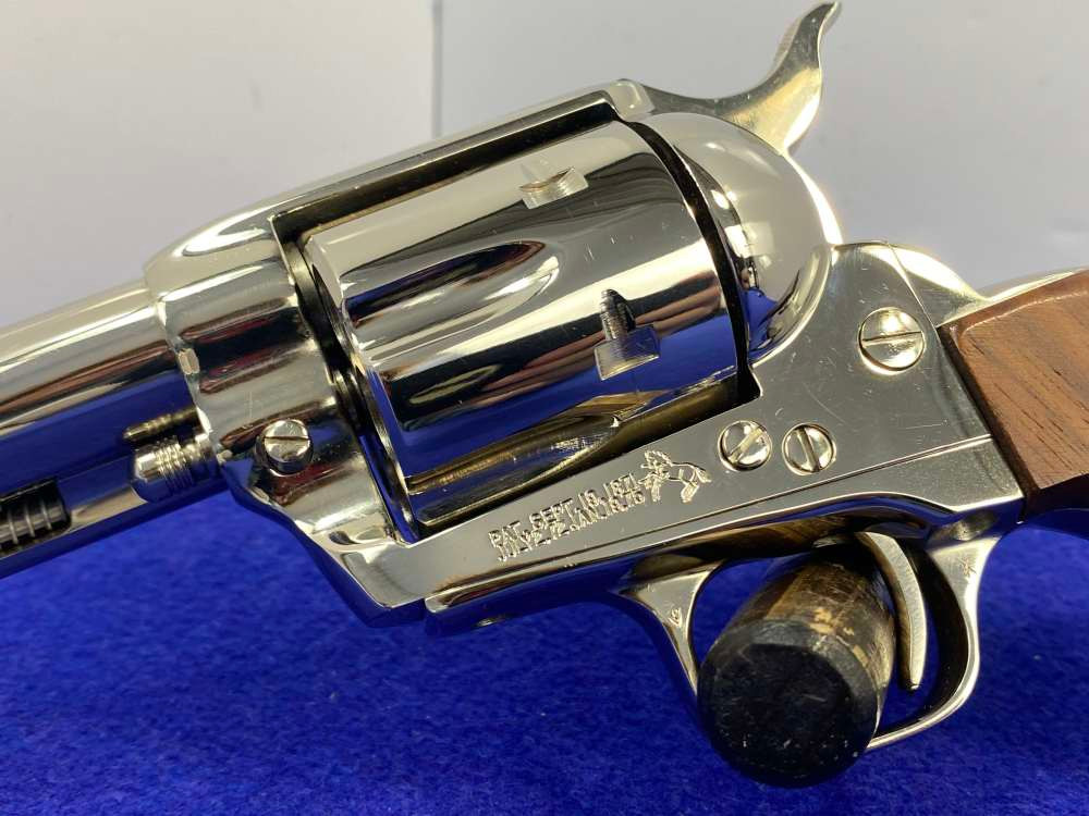 1978 Colt Single Action Army 45Colt Nickel 7.5