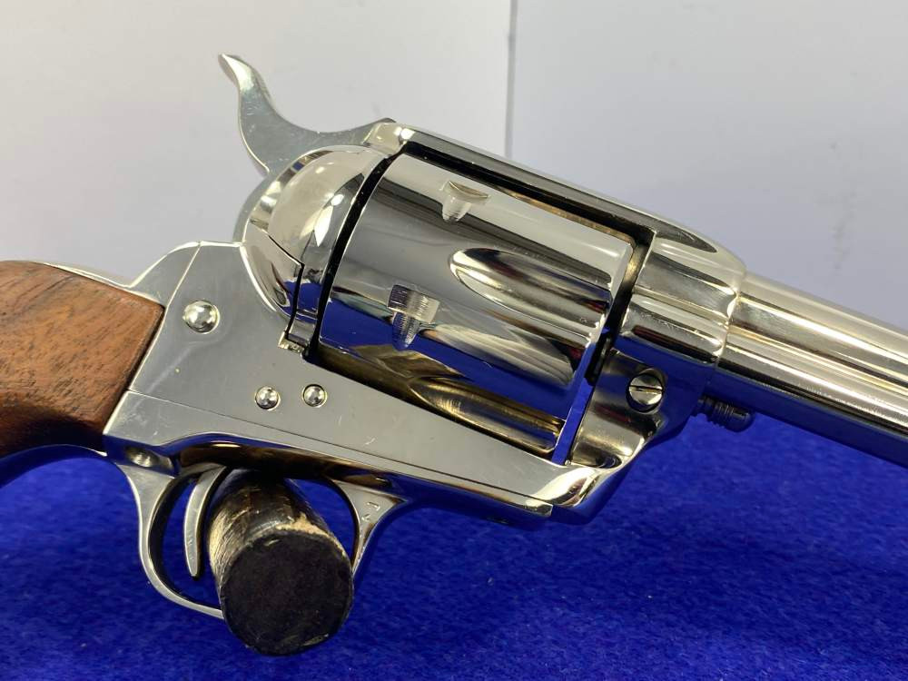 1978 Colt Single Action Army 45Colt Nickel 7.5