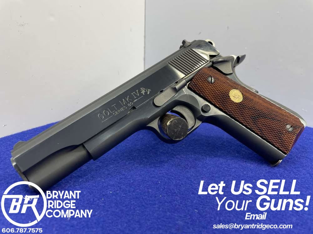 1993 Colt Government MKIV Series 80 .45 ACP *EXCELLENT ENHANCED