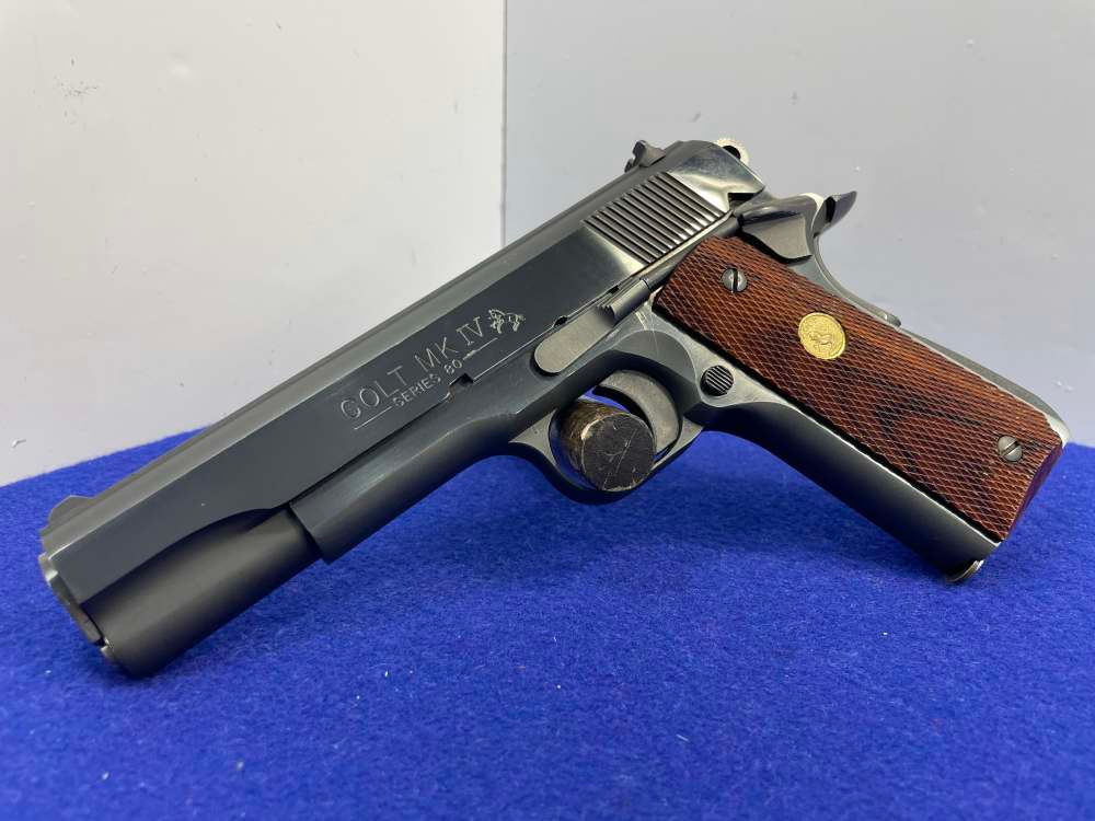 1993 Colt Government MKIV Series 80 .45 ACP *EXCELLENT ENHANCED