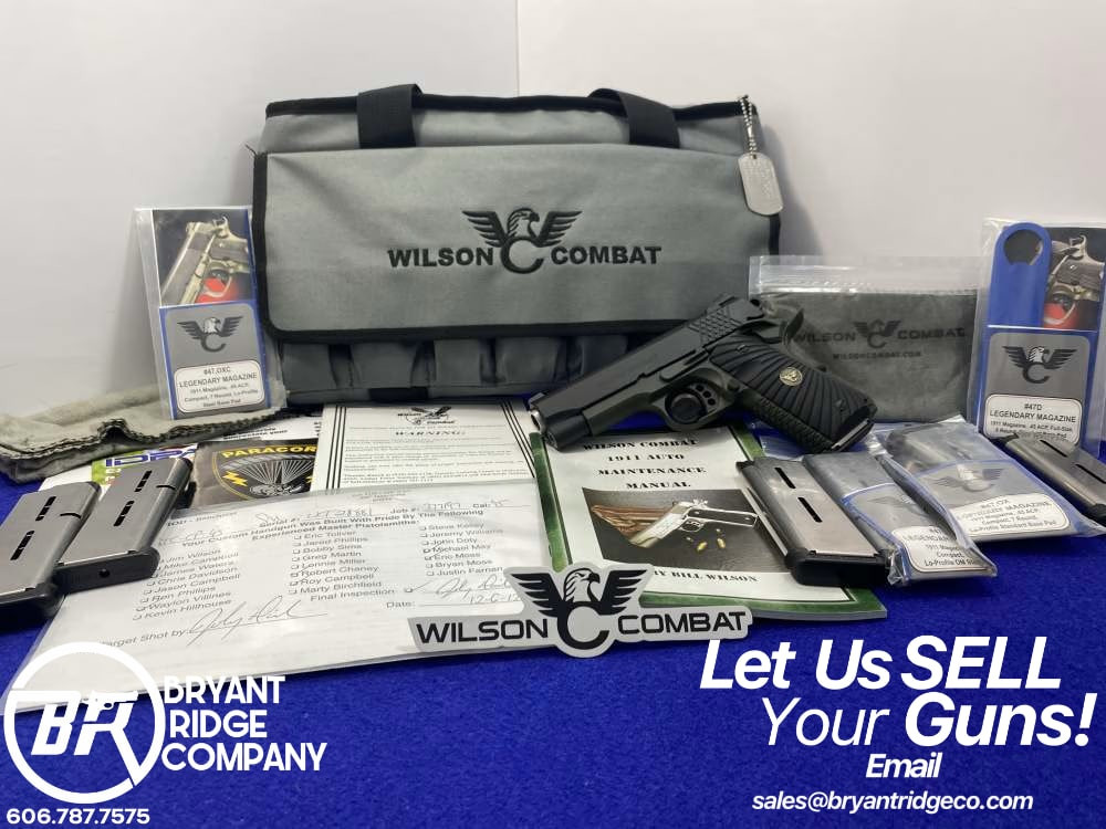 2012 Wilson Combat X-TAC Compact .45 ACP Blk/OD 4