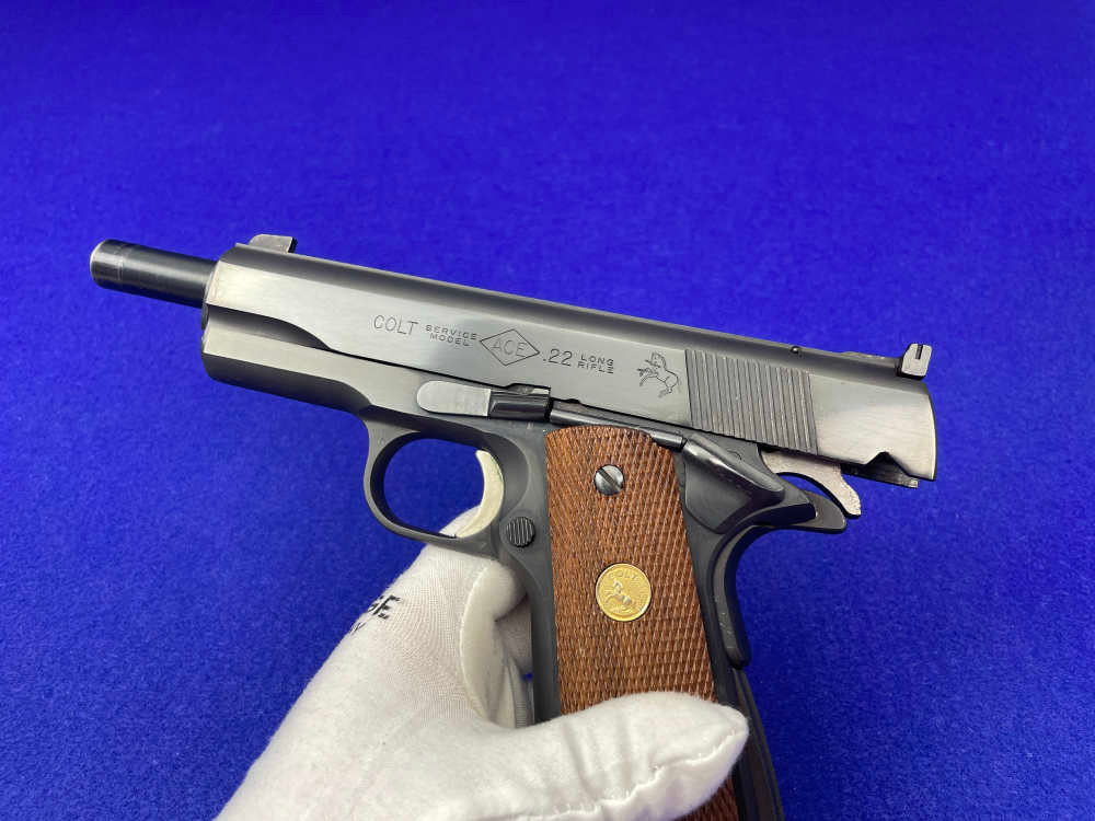 1978 Colt ACE Service Model 22LR *DESIRABLE FIRST YEAR POST-WAR