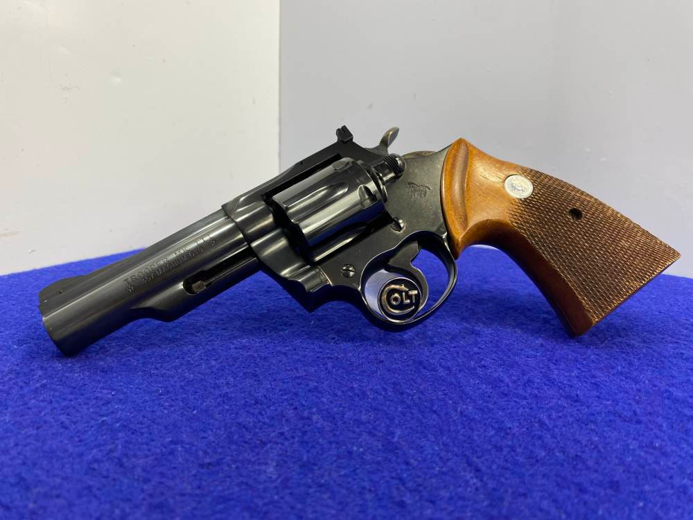 1970 Colt Trooper MK III .357 Mag Blue *OUTSTANDING DOUBLE-ACTION