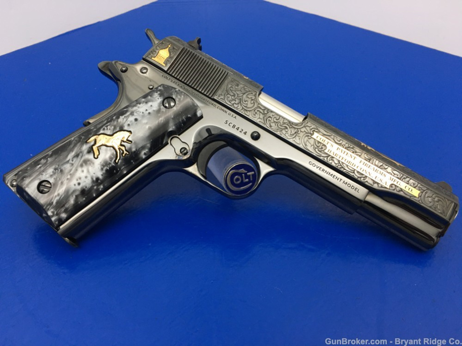 Colt Government Sam Colt Limited Edition 45 Acp 1 Of Only 500 Ever Made Bryant Ridge 8698