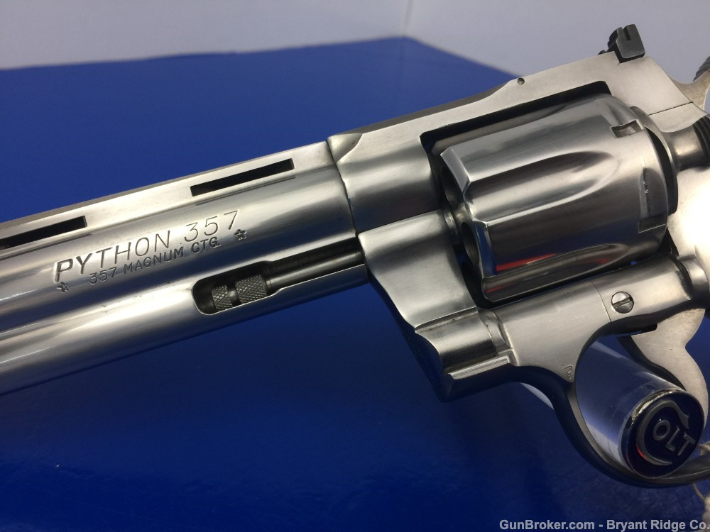 1983 Colt Python RARE 1st YEAR STAINLESS MODEL - Bryant Ridge