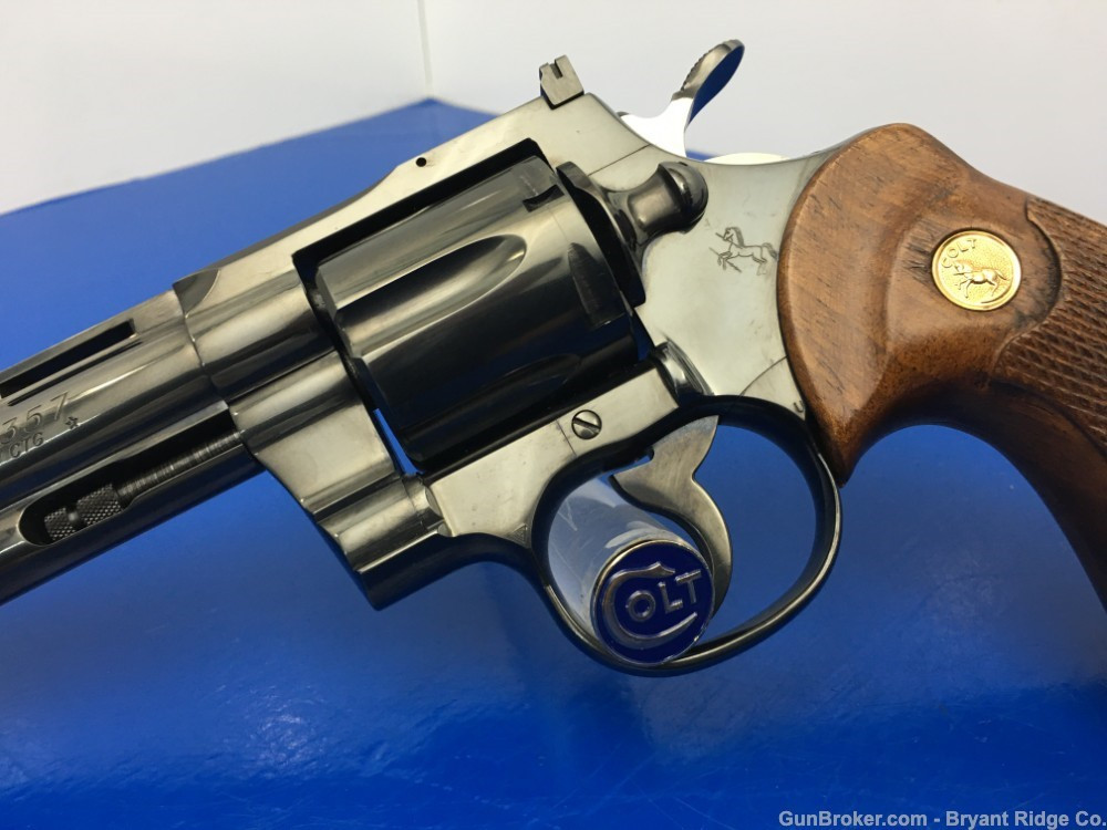 1968 Colt Python .357 Mag Blue 6