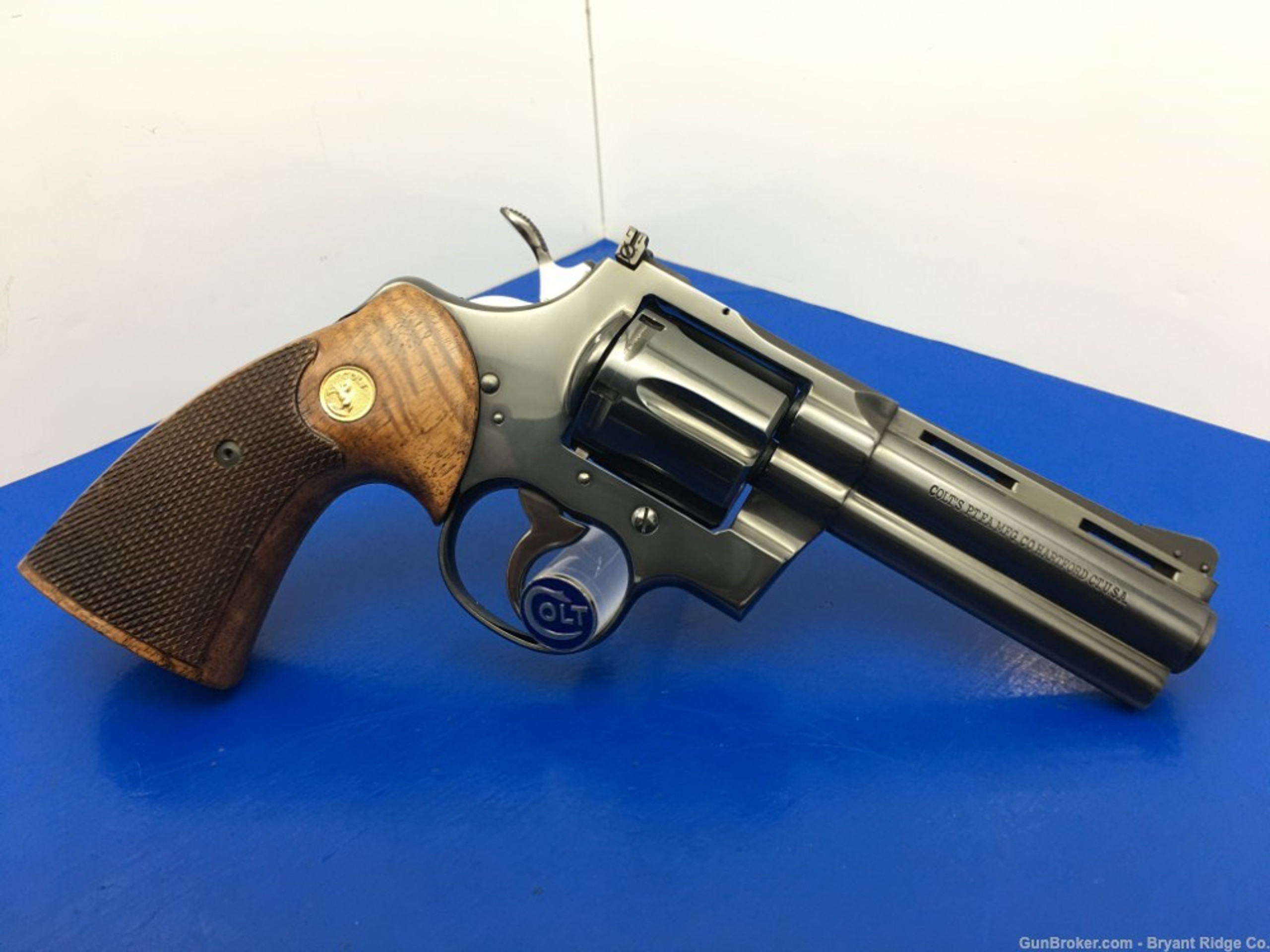*SOLD* 1968 Colt Python .357mag Royal Blue *ULTRA RARE EARLY 2nd ...