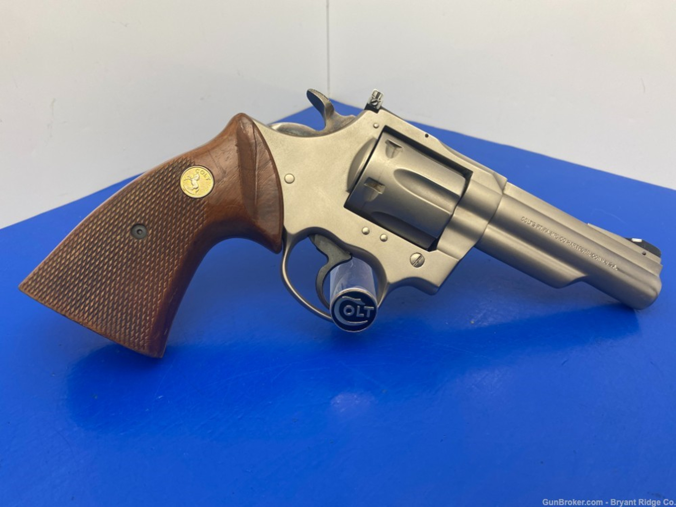 Sold 1978 Colt Trooper Mkii 357 Mag 4 Rare Electroless Nickel Finish Bryant Ridge 0706