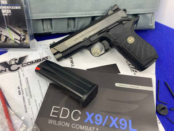 2021 Wilson Combat EDC X9 9mm Black 4" *FLUTED MATCH-GRADE CONE BARREL*