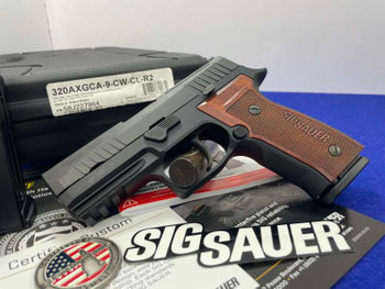 2021 Sig Sauer P320AXG 9mm 3.9" Blk *CERTIFIED CUSTOM WORKS SIG PISTOL*