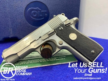 Colt MK IV Series 80 Gov .380 ACP SS 3.25" *1911-STYLE SUBCOMPACT FRAME*