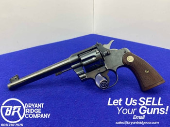 Colt Officer's Model Target 1950 .32 Heavy Barrel 6" *THIRD ISSUE EXAMPLE*