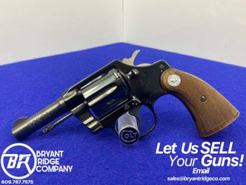 1970 Colt Cobra First Issue .22 LR Revolver 3" *VINTAGE SNAKE GUN*